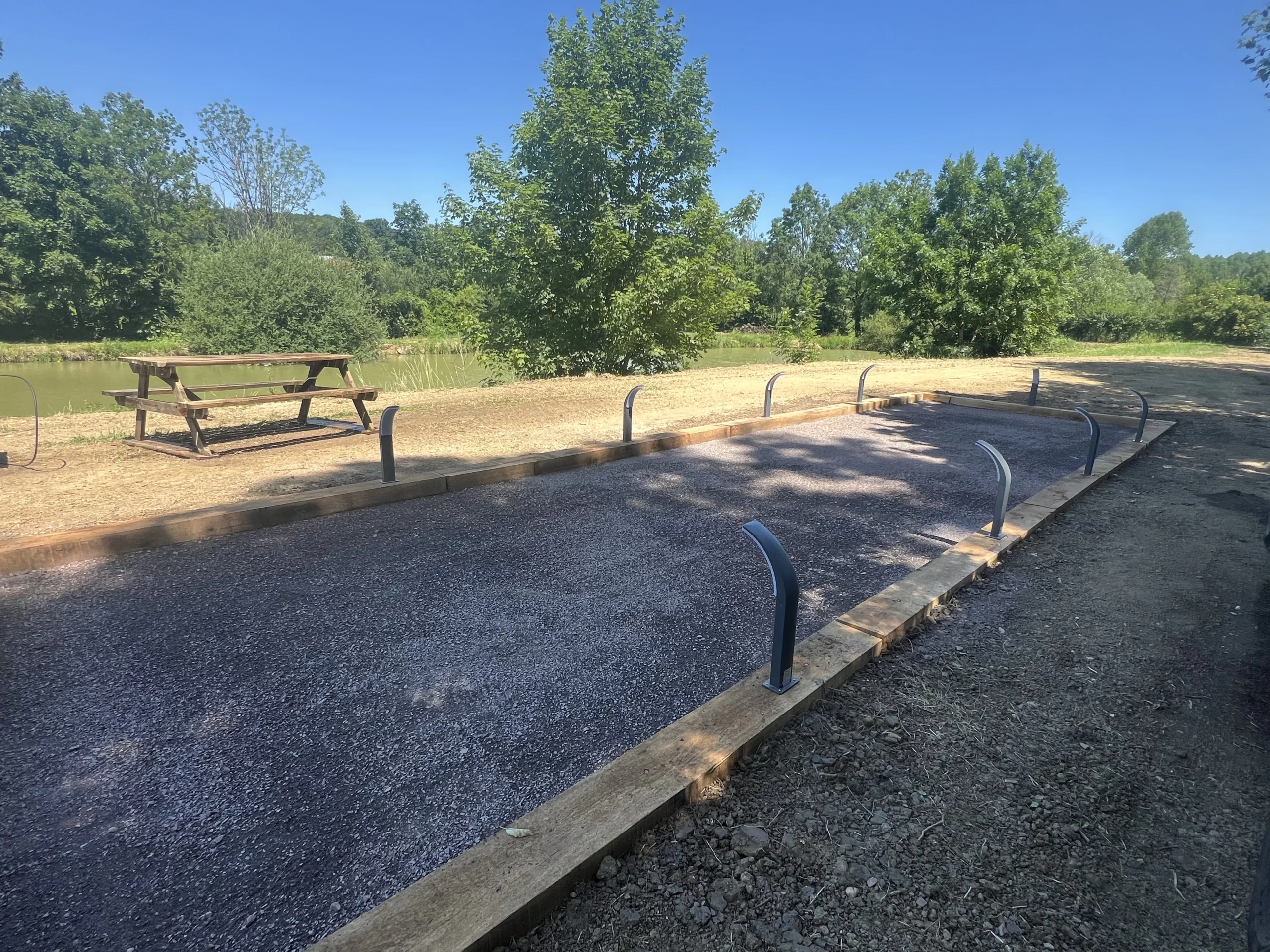 Le terrain de pétanque est disponible ! 🚀